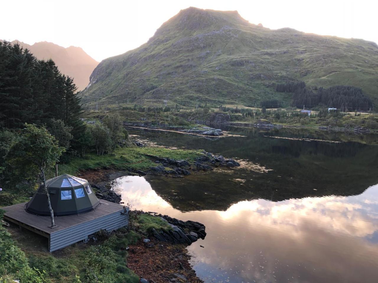 Flo Lofoten Eco Escape Otel Valberg Dış mekan fotoğraf